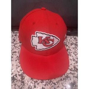 Kansas City Chiefs New Era Omaha Low Profile 59FIFTY Structured Hat - Red 7 1/2